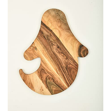 Spooky Ghost Shaped Cutting Board - Perfect for Halloween Celebrations