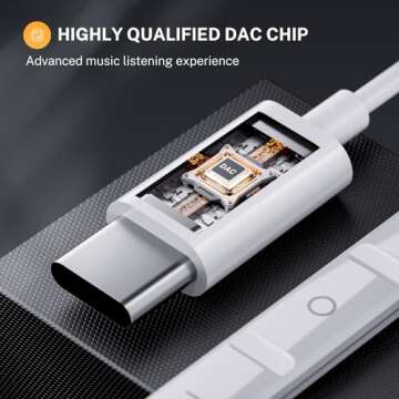 USB C Headphones Type C Earbuds for iPhone 15/16 Pro/ 15 Pro Max Samsung S25 Headphones with Microphone Noise Isolation Stereo Wired Earphones for Samsung Galaxy S24 S23 S22 Pixel 9 8a Android