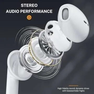 USB C Headphones Type C Earbuds for iPhone 15/16 Pro/ 15 Pro Max Samsung S25 Headphones with Microphone Noise Isolation Stereo Wired Earphones for Samsung Galaxy S24 S23 S22 Pixel 9 8a Android