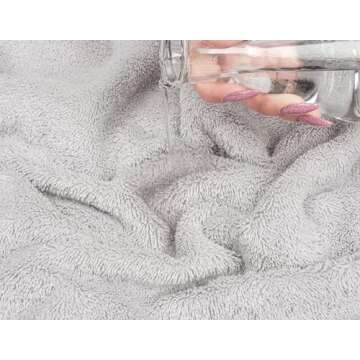 Luxury 4-Piece Bath Towel Set - 100% Cotton Turkish Towels