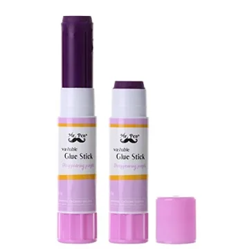 Mr. Pen Purple Glue Sticks 8 Pack for Kids' Crafts