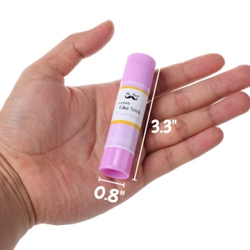 Mr. Pen Purple Glue Sticks 8 Pack for Kids' Crafts