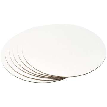 DecoPac 10 Inch Round Cake Boards - Greaseproof & Sturdy