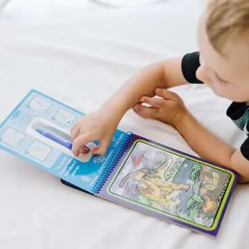 Melissa & Doug Water Wow! Dinosaur Coloring Pad - Mess-Free Fun