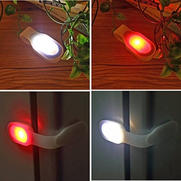 ALONEFIRE LED Clip-On Flashlight for Nurses and More
