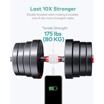 AICase Magnetic Charging Cable for iPhone 14-5s/Pad/Pod