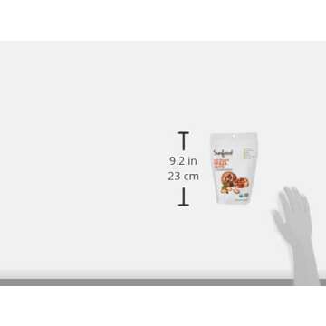 Sunfood Superfood Brazil Nuts - Raw Organic - Non GMO - Rich in Protein, Fiber, Healthy Fats - Low Temperature Dried to Preserve Nutrients - No Preservatives pr Additives 8 oz Bag