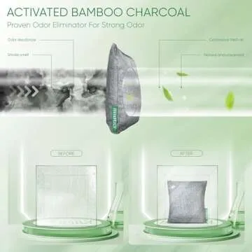 Effective Activated Charcoal Odor Absorber for Home and Pet