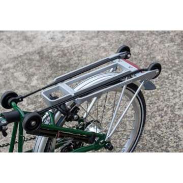 Brompton Complete Rack Set Silver – Your Ultimate Solution for Easy Bike Transport