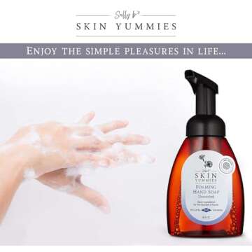 Sally B's Citrus Vanilla Foaming Hand Soap - EWG Verified for Dry Skin Relief - 8.5 OZ