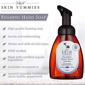 Sally B's Citrus Vanilla Foaming Hand Soap - Dry Skin Relief