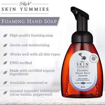 Sally B's Citrus Vanilla Foaming Hand Soap - Dry Skin Relief