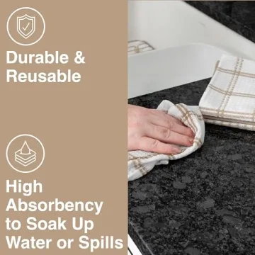 T-fal Premium Waffle Dish Cloths - Highly Absorbent Kitchen Essentials