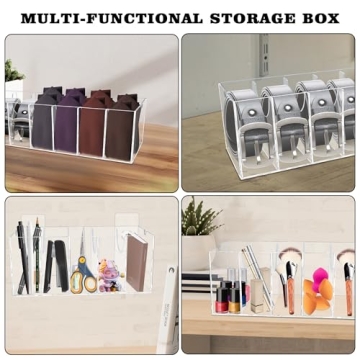 Weddingwish Belt Organizer - Elegant Acrylic Storage Case