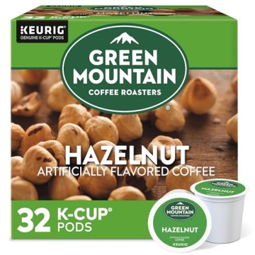 Green Mountain Coffee Roasters Hazelnut Light Roast K-Cup Pods, 32 Ct