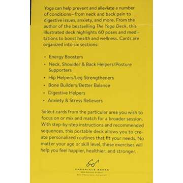 The Healing Yoga Deck: 60 Poses and Meditations to Alleviate Pain and Support Well-Being (Deck of Ca...