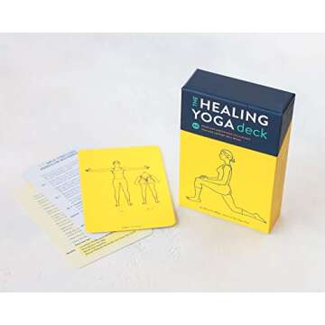 The Healing Yoga Deck: 60 Poses and Meditations to Alleviate Pain and Support Well-Being (Deck of Cards with Yoga Poses for Healing, Yoga for Health ... Meditation and Exercises for Pain Relief)