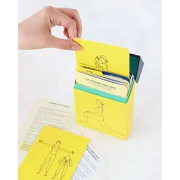 The Healing Yoga Deck: 60 Poses and Meditations to Alleviate Pain and Support Well-Being (Deck of Cards with Yoga Poses for Healing, Yoga for Health ... Meditation and Exercises for Pain Relief)