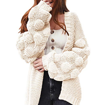 FERBIA Chunky Oversized Women Cardigan for Fall Style