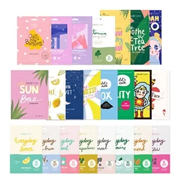 FACETORY K Beauty Face Mask Skin Care 23 COLLECTION - All Skin Types