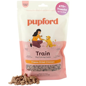Pupford Freeze Dried Dog Training Treats, Healthy Bites