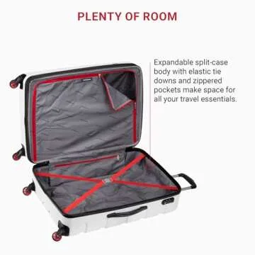 Discover SwissGear 7366 Hardside Luggage with Cupholder