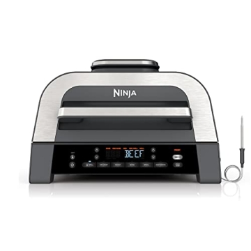 Ninja Foodi Smart XL 6-in-1 Indoor Grill with Air Fry, Roast, Bake, Broil, & Dehydrate
