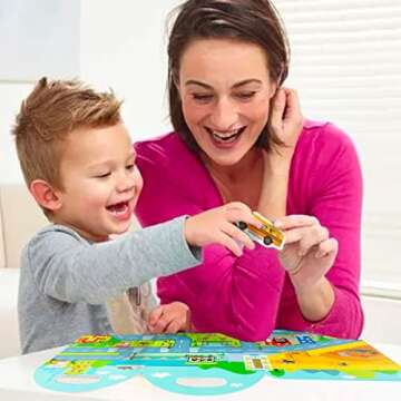 Portable Jelly Busy Sticker Book for Kids Age 3+