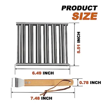 Hot Dog Roller for Grill, BBQ Stainless Steel Accessory