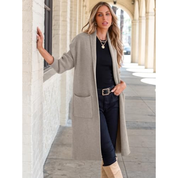 Stylish ANRABESS Women's Cardigan for Cozy Autumn Wear