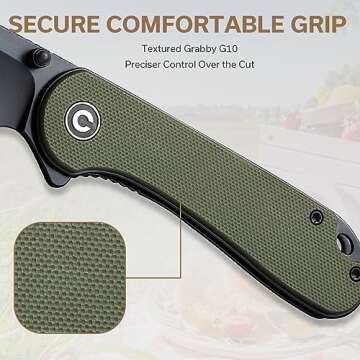 CIVIVI Elementum Folding Knife - Nitro V Wharncliffe Edge