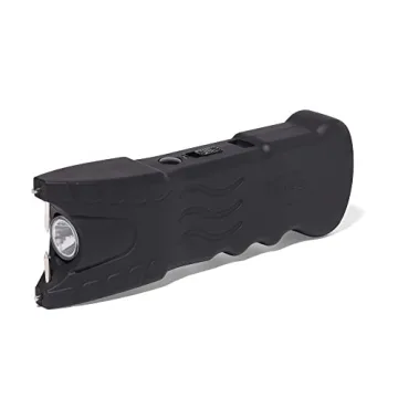 VIPERTEK Stun Gun with LED Flashlight and Safety Pin