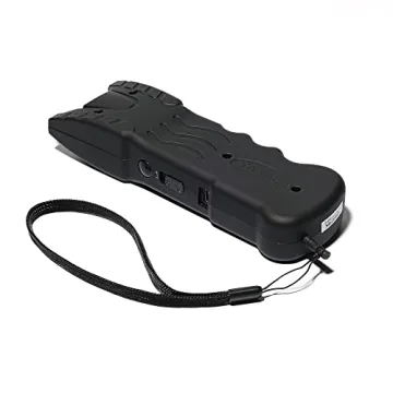 VIPERTEK Stun Gun with LED Flashlight and Safety Pin