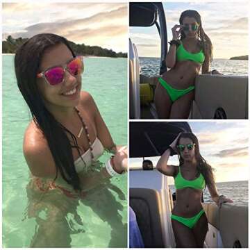 Stylish COLOSSEIN Women's Sunglasses with UV400 Protection