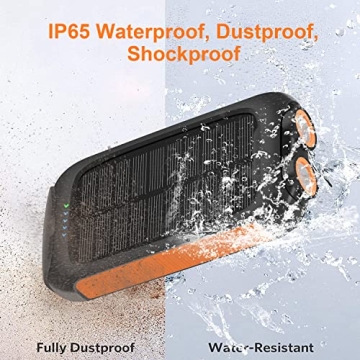 Annero Solar Power Bank 38800mAh Fast Charging Portable Charger