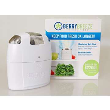 Berry Breeze Activated Oxygen Refrigerator Deodorizer-2023Model