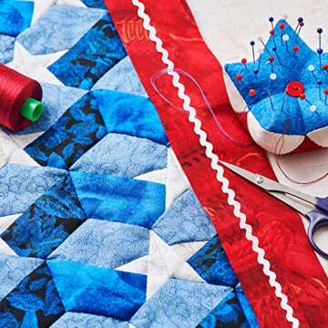 Chuangdi 88 Yards Rickrack Trim Ribbon for Sewing Zigzag Colorful Wave Bending Fringe Ribbon Sewing Trim Embellishments for Party Supplies(Multicolor)