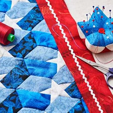 Chuangdi 88 Yards Rickrack Trim Ribbon for Sewing Zigzag Colorful Wave Bending Fringe Ribbon Sewing Trim Embellishments for Party Supplies(Multicolor)