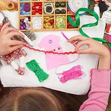 Chuangdi 88 Yards Rickrack Trim Ribbon for Sewing Zigzag Colorful Wave Bending Fringe Ribbon Sewing Trim Embellishments for Party Supplies(Multicolor)