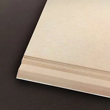 Strathmore 469-5 Hardbound Art Journal,128 Pages, 5.5 by 8.5", Toned Tan