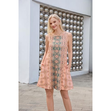 Stylish Sundress for Women Floral Bohemian Summer