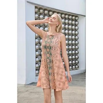 Stylish Sundress for Women Floral Bohemian Summer