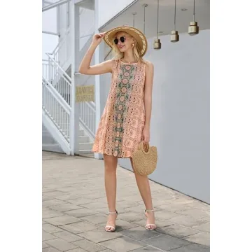 Stylish Sundress for Women Floral Bohemian Summer