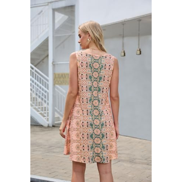 Stylish Sundress for Women Floral Bohemian Summer