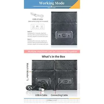 FRUCASE Double Watch Winder for Automatic Watches