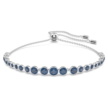 Elegant Swarovski Imber Emily Bracelet with Blue Crystals