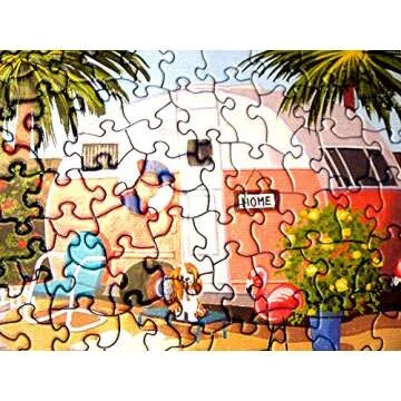 Vintage Trailer Jigsaw Puzzle - 1000 Piece Fun for Everyone