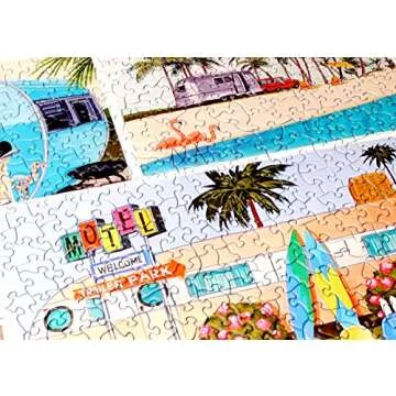Vintage Trailer Jigsaw Puzzle - 1000 Piece Fun for Everyone