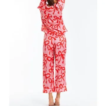 MAINESAKA Women's Cute Button Down Pajamas Set