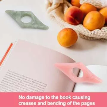 Thumb Page Holder for Reading - 2 Pack Stylish Book Accessories